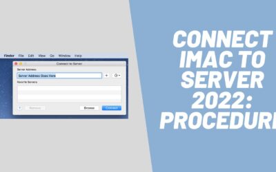 Connect iMac to server 2022: procedure