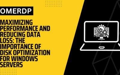 Maximizing Performance and Reducing Data Loss: The Importance of Disk Optimization for Windows Servers