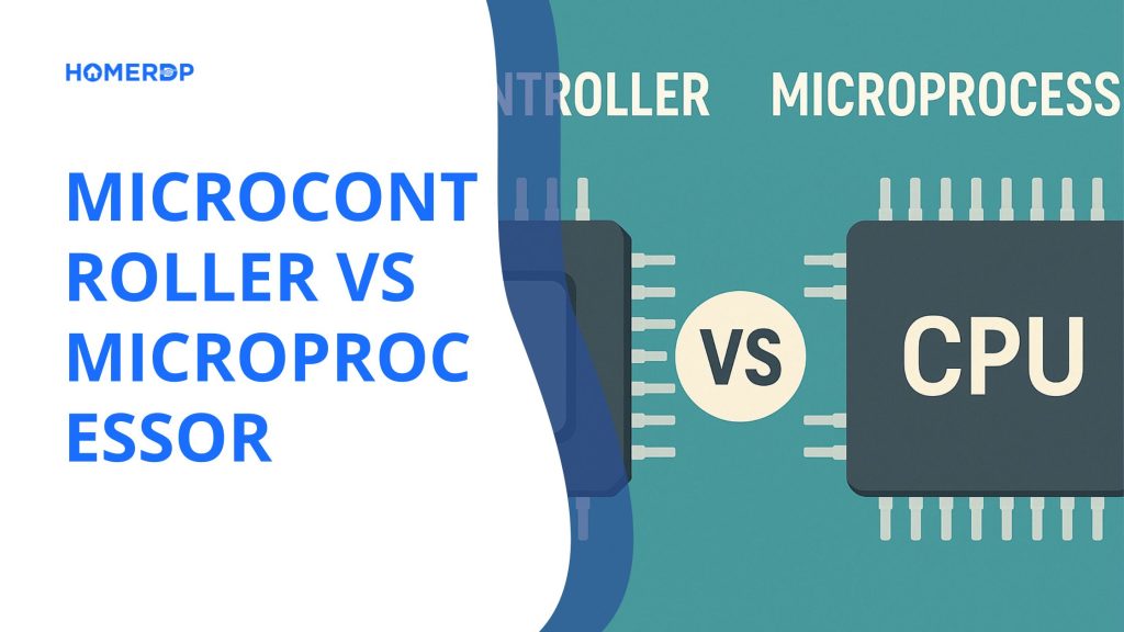 Microcontroller vs Microprocessor: What Every Tech Enthusiast Must Know ...
