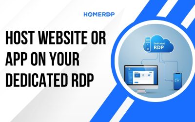 How to Host a Website or App on Your Dedicated RDP in 5 Easy Steps
