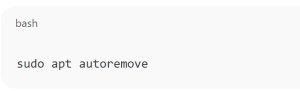 Remove Unused Packages Debian Ubuntu