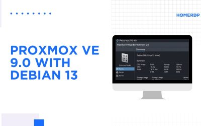 Proxmox VE 9.0 with Debian 13