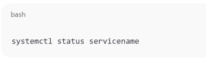 Check Service Status