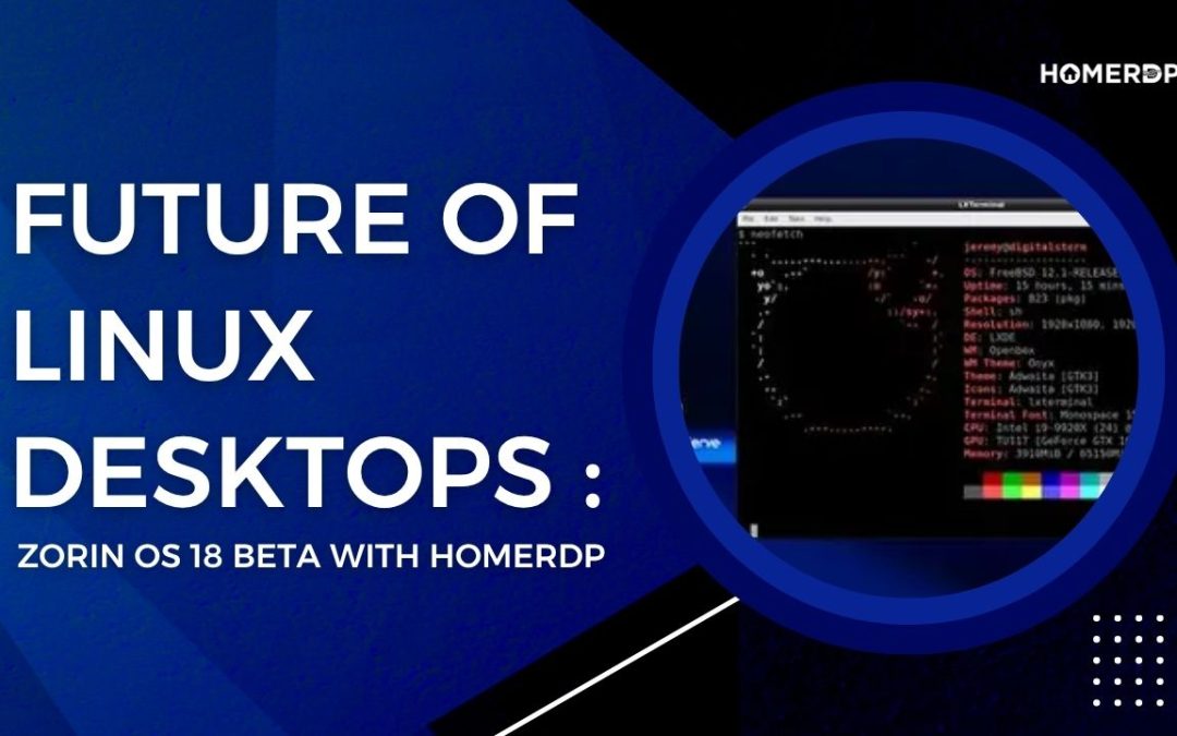Future of Linux Desktops: Zorin OS 18 Beta with HOMERDP