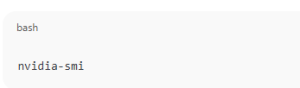 To confirm which GPU is active