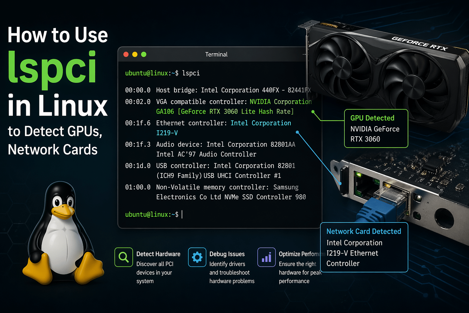 lspci in Linux