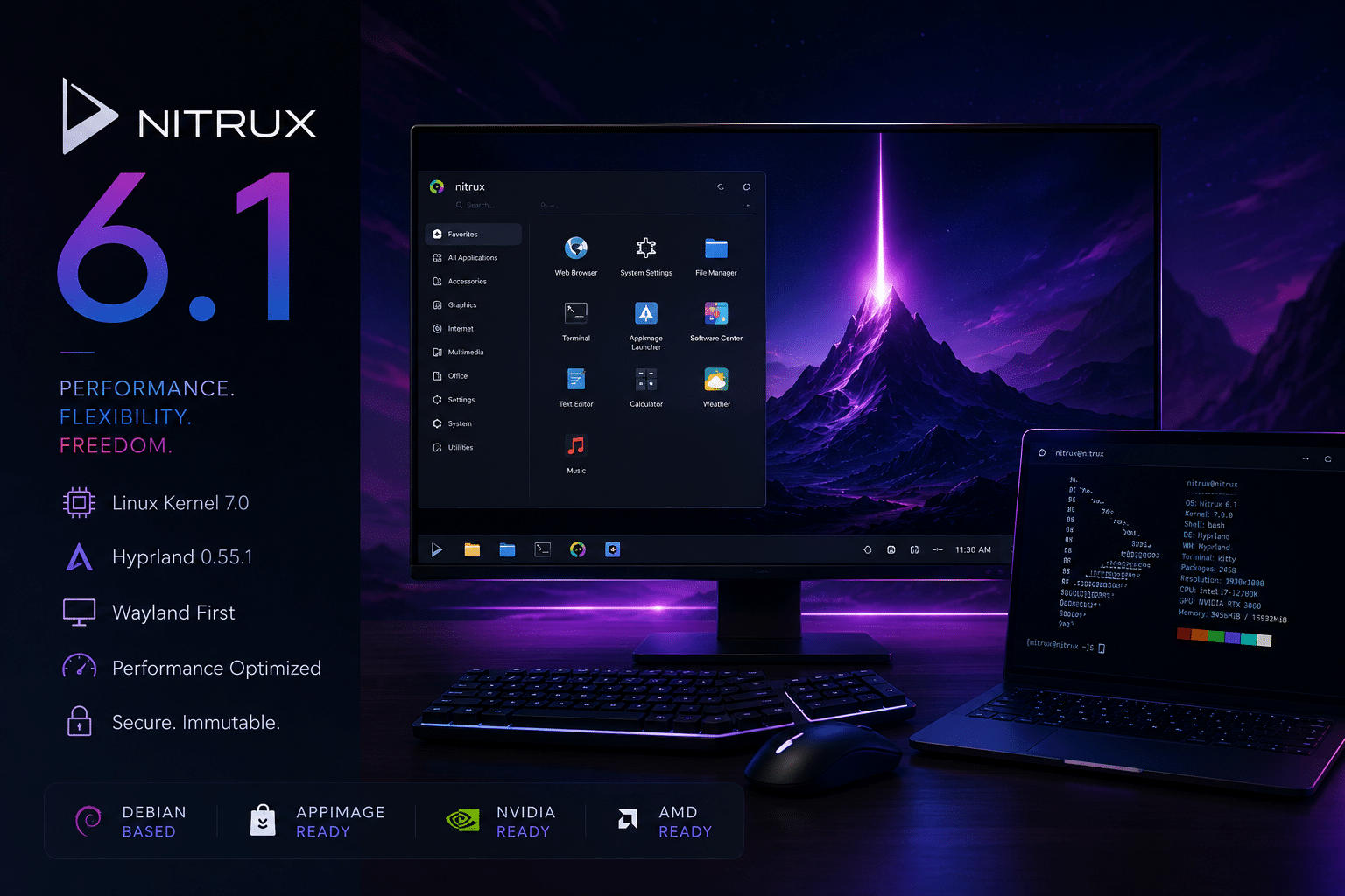 Nitrux 6.1